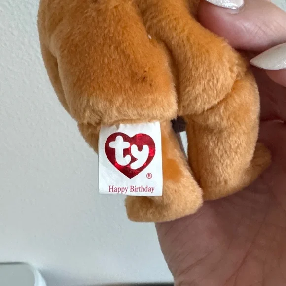 Ty Tan Teddy Bear with Gift Box - Picture 2 of 5